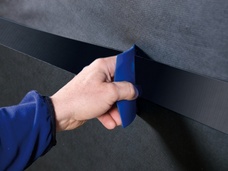 5b. Alternatively: Taping over the overlaps with TESCON INVIS