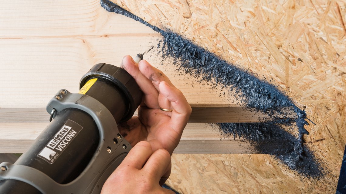 Spraying instead of taping – the AEROSANA VISCONN system
