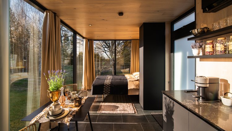 ÖÖD House reference project, Roosisaare, Estonia, interior