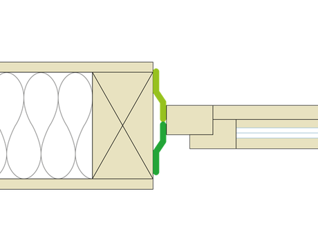 A single tape for interior and exterior joints