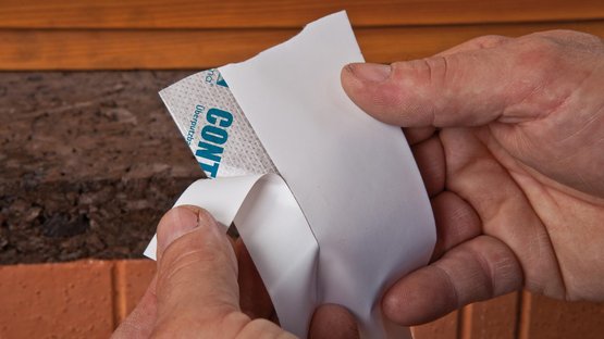 3. Remove the first release film strip