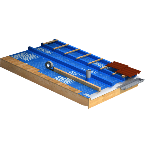 SOLITEX WELDANO on flat roofs