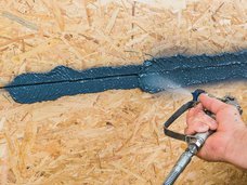 Joints between panel-form materials